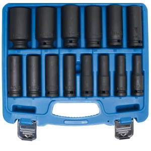 Комплект ударни удължени вложки  1/2", 10-32 мм