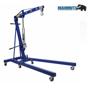 Хидравличен сгъваем Кран / Жираф за вадене на двигатели 2 тона MAMMUTH CE2T