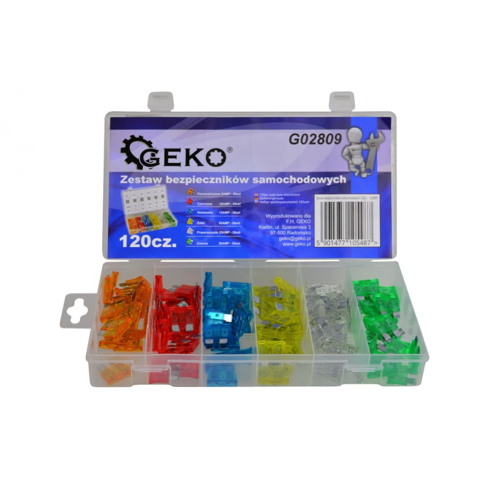 Комплект предпазители за кола 120 бр. GEKO G02809