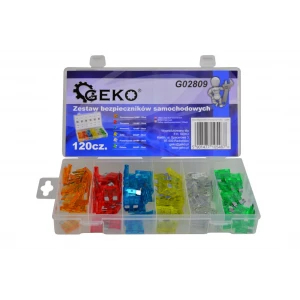 Комплект авто. предпазители / бушони - 120 бр. GEKO G02809