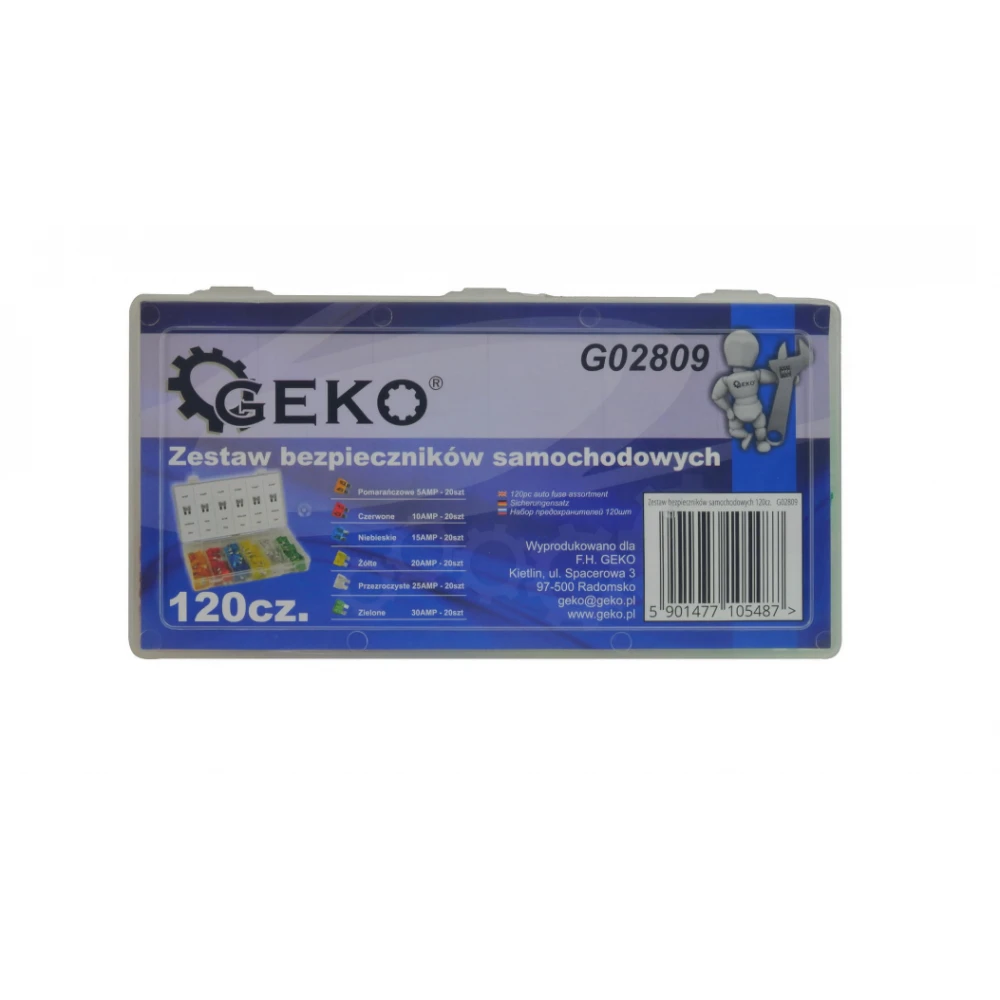 Комплект предпазители за кола 120 бр. GEKO G02809