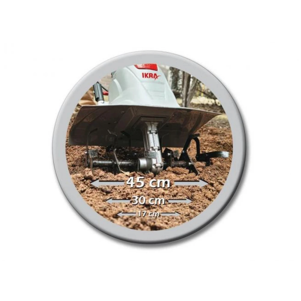 Фреза електрическа 1500W, 45см IKRA FEM1500