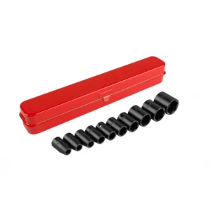 Комплект къси ударни вложки, CrV стомана, 10 бр. 1/2" - 04-00-86