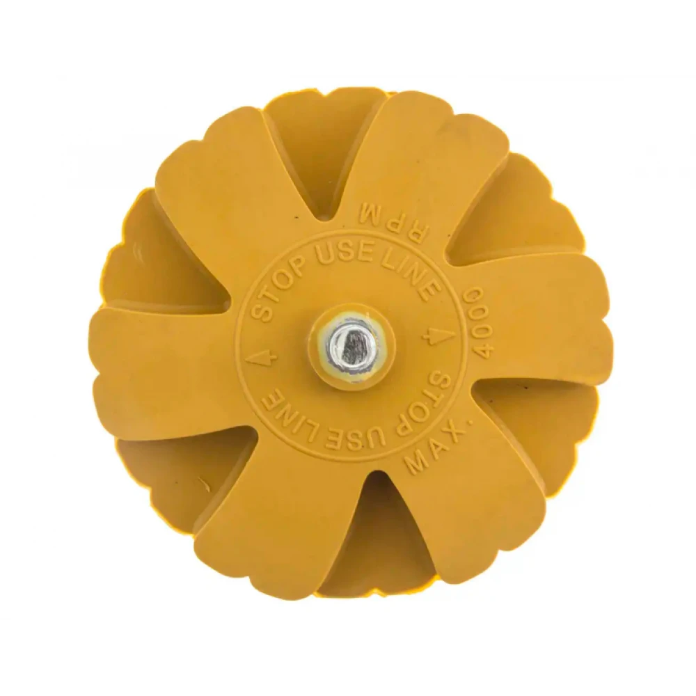 Гофриран гумен диск за премахване на остатъци от лепило, 90 мм - 04-02-80