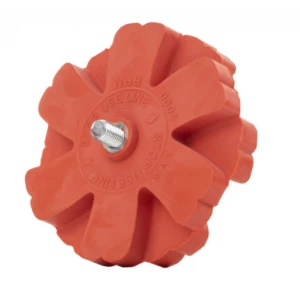 Гумен диск за отстраняване на лепило и стикери, PREMIUM RED - 04-03-64