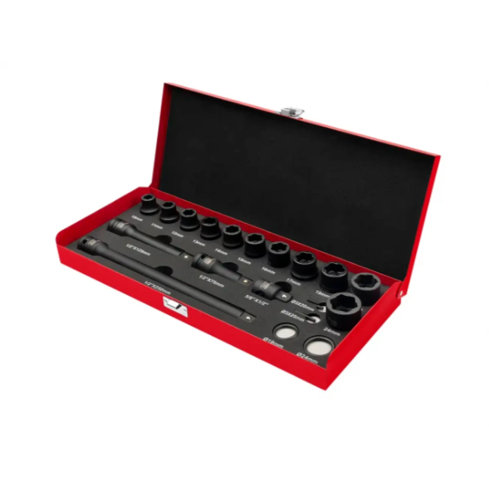 Комплект ударни адаптори за вложки, 1/2" - 04-03-68