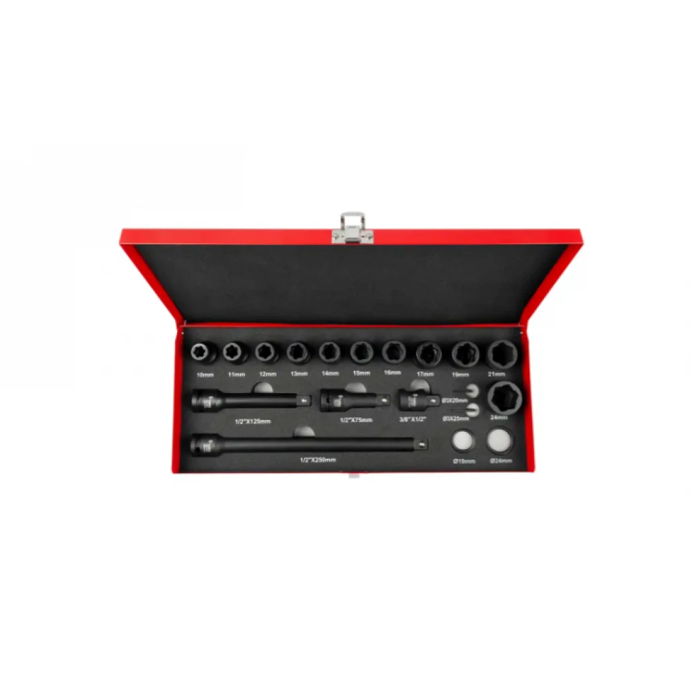 Комплект ударни адаптори за вложки, 1/2" - 04-03-68