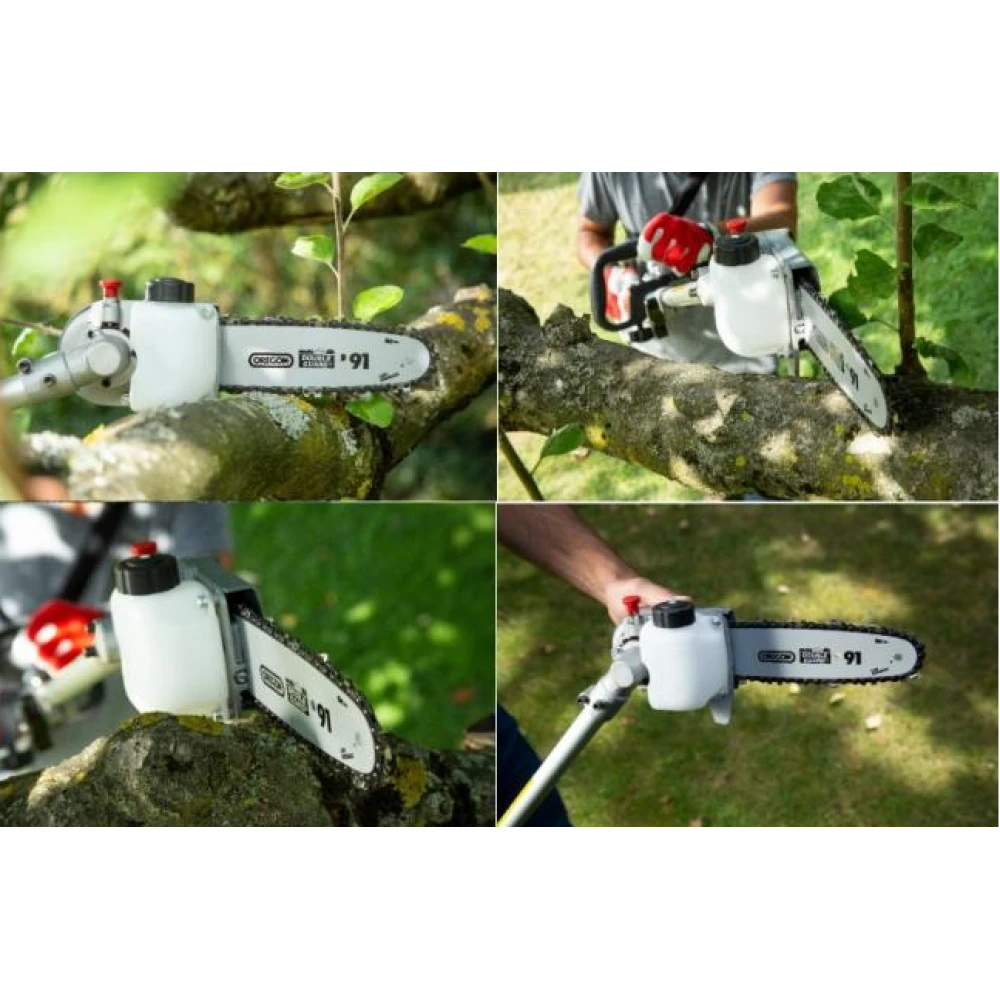 Телескопичен електрически храсторез 2в1 с кастрачка к-т IKRA ITHK 1000