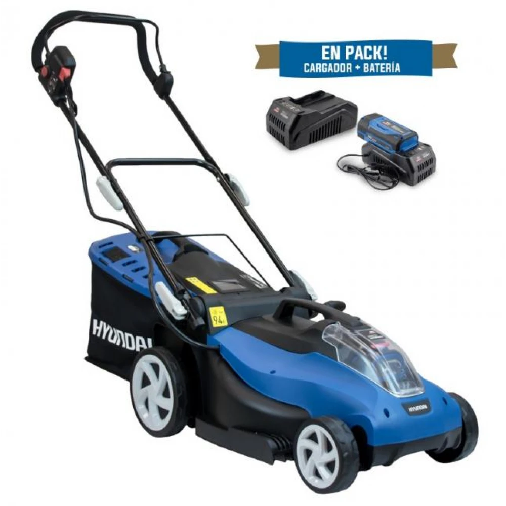 Акумулаторна косачка Hyundai HY-LM3801- 58V Li - комплект с батерия и зарядно