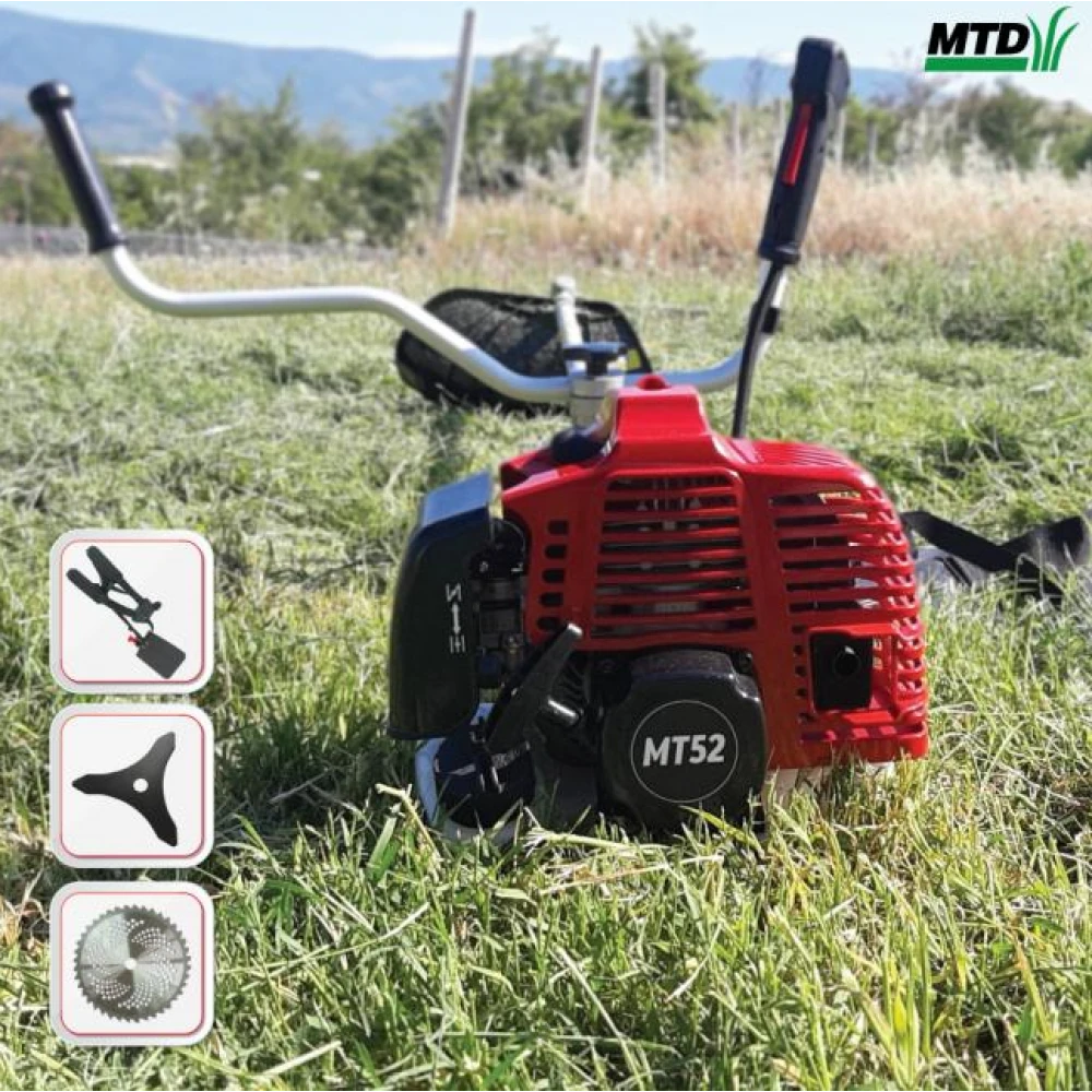 Моторна коса MT 52 - 1,45 kW MTD - корда/нож/циркулярен диск