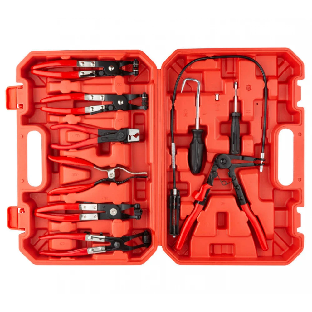 Клещи за водни съединения 9 броя в куфар REDATS 07-03-17