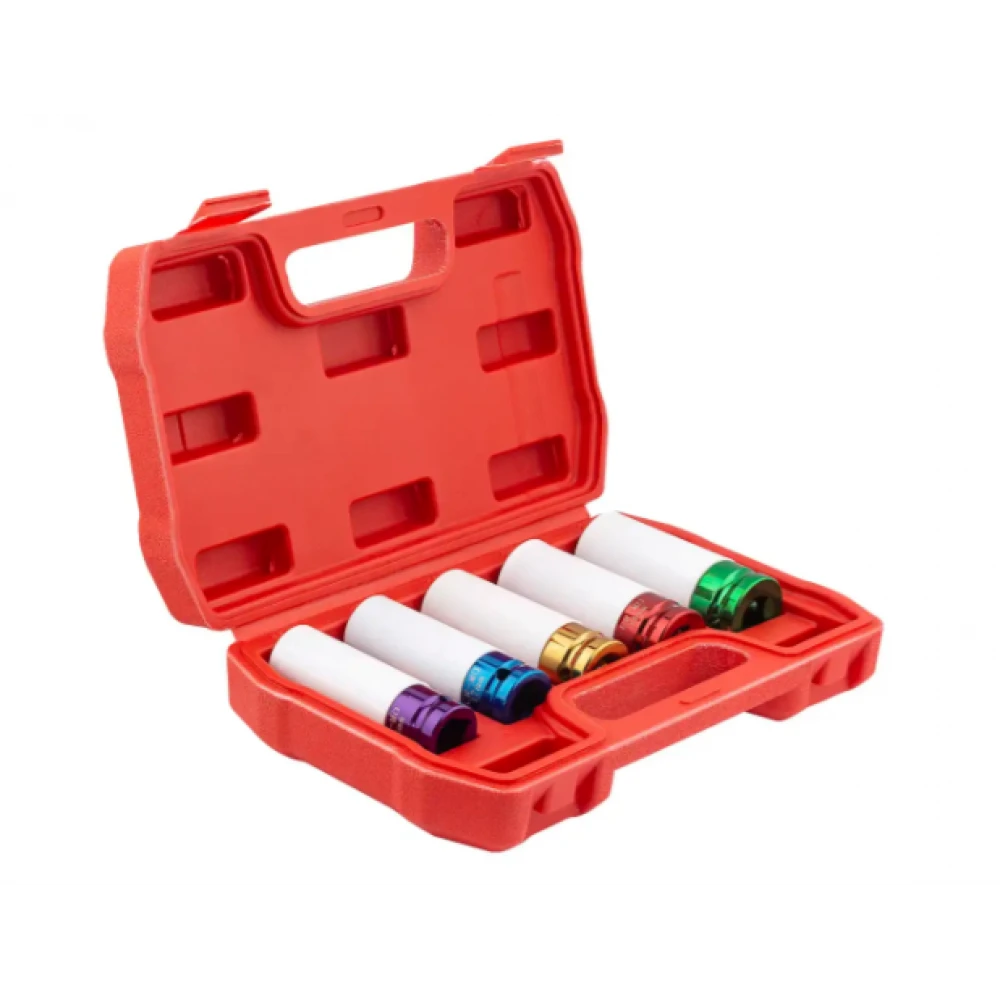 Ударни вложки от хром-ванадиева стомана, 1/2", 15-22 мм - 07-03-27