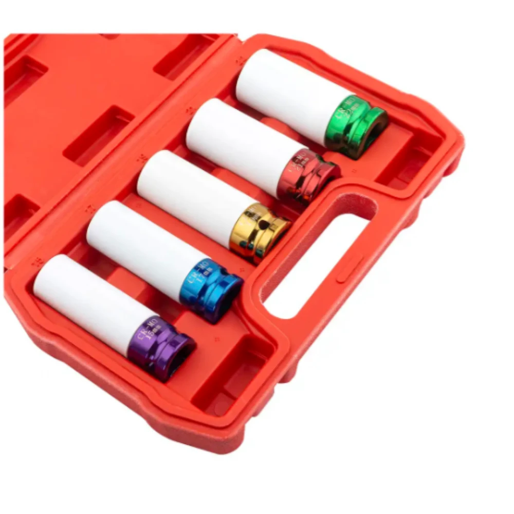 Ударни вложки от хром-ванадиева стомана, 1/2", 15-22 мм - 07-03-27