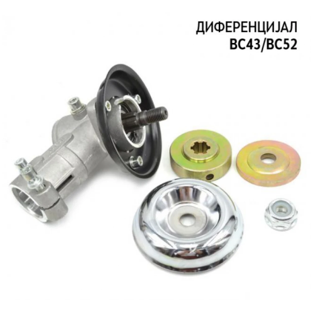 Ъглова предавка за моторна коса МТ52 комплект