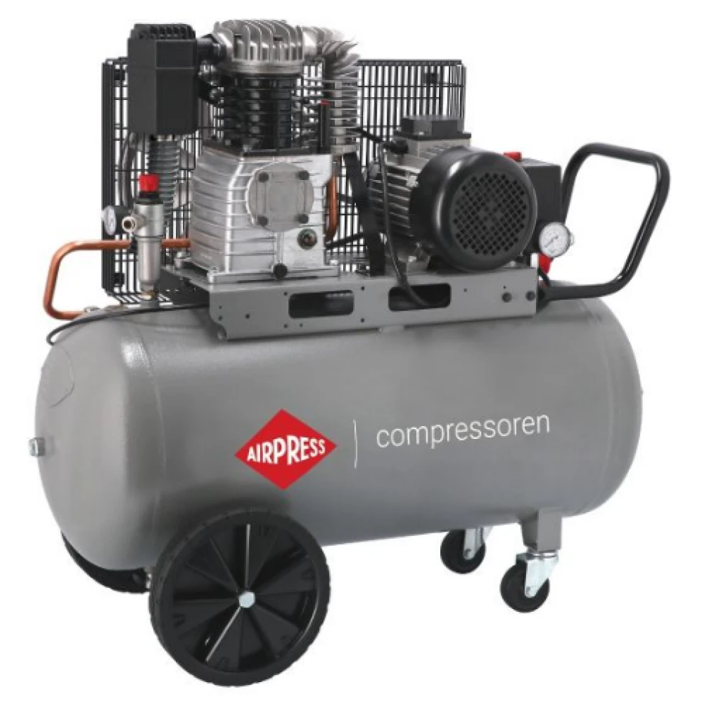 Двубутален компресор HK 425-100 Pro 10 бара 3 HP/2.2 kW 400V 317 л./мин. 100 литра 360501