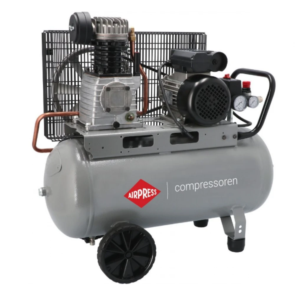 Двубутален компресор HL 310-50 Pro 10 бара 2 HP/1.5 kW 158 л./мин. 50 литра 360531
