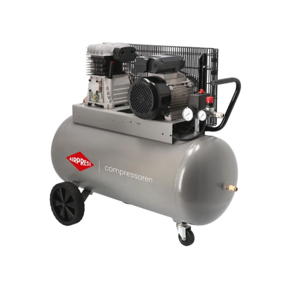 Двубутален компресор HL 375-100 Pro 10 бара 3 HP/2.2 kW 231 л./мин. 90 литра 360562