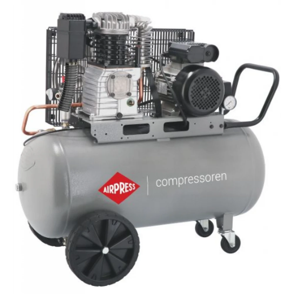 Двубутален компресор HL 425-100 Pro 10 бара 3 HP/2.2 kW 317 л./мин. 100 литра 360566
