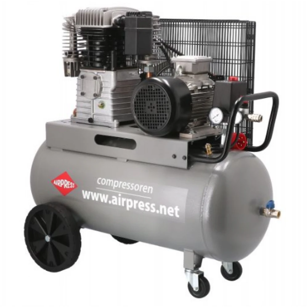 Двубутален компресор HK 700-90 Pro 11 бара 5.5 HP/4 kW 400V 530 л./мин. 90 литра 360640