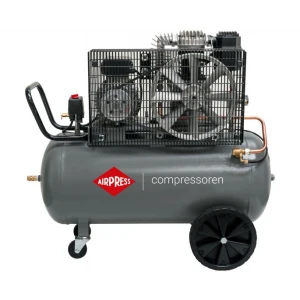 Двубутален компресор HL 425-90 Pro 10 бара 3 HP/2.2 kW 317 л./мин. 90 литра 360666