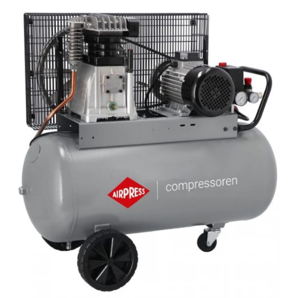 Двубутален компресор HK 600-90 Pro 10 бара 4 HP/3 kW 400V 336 л./мин. 90 литра 360670