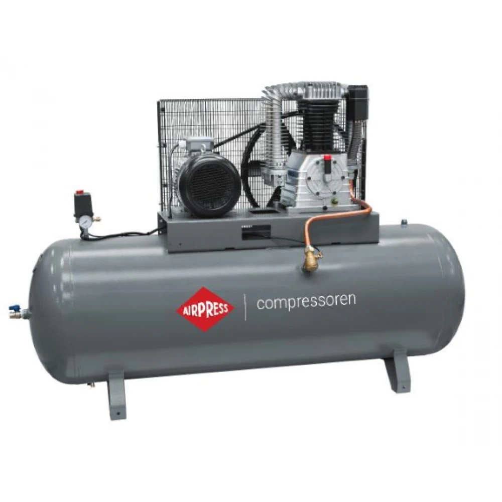 Двубутален компресор HK 1500-500 Pro 11 бара 10 HP/7.5 kW 400V 859 л./мин. 500 литра 360673