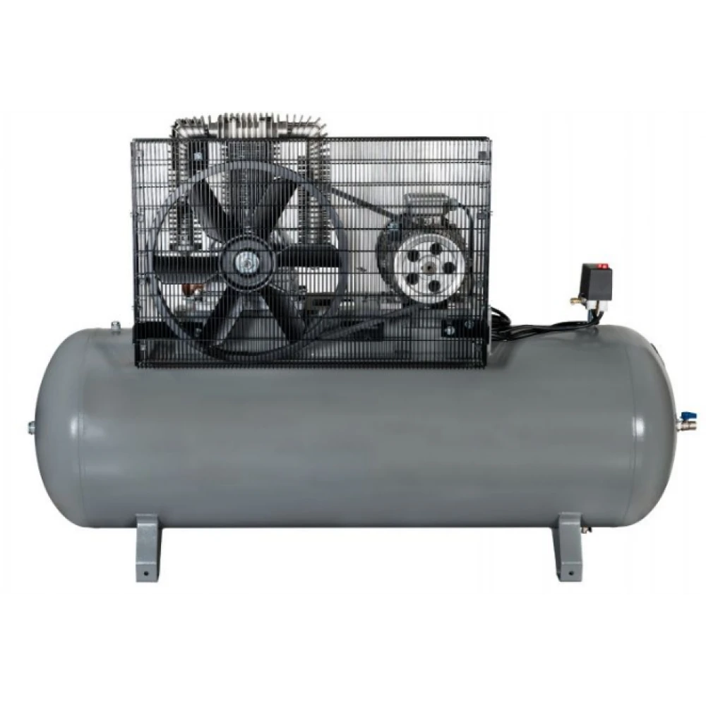 Двубутален компресор HK 1500-500 Pro 11 бара 10 HP/7.5 kW 400V 859 л./мин. 500 литра 360673
