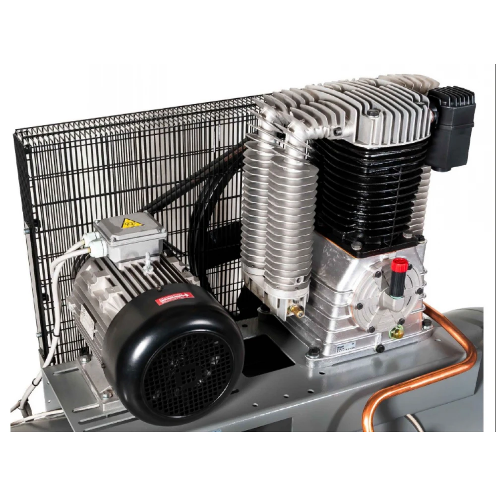 Двубутален компресор - връзка звезда-триъгълник HK 1500-500 SD Pro 14 бара 10 HP/7.5 kW 400V 686 л./мин. 500 литра 360674