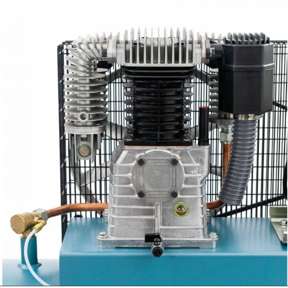 Двубутален компресор K 200-600 14 бара 4 HP/3 kW 400V 360 л./мин. 200 литра 36500-N