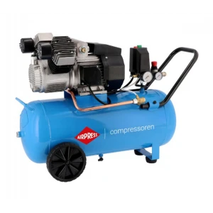 Двубутален компресор KM 50-350 10 бара 2.5 HP/1.8 kW 400V 280 л./мин. 50 литра 36511-N