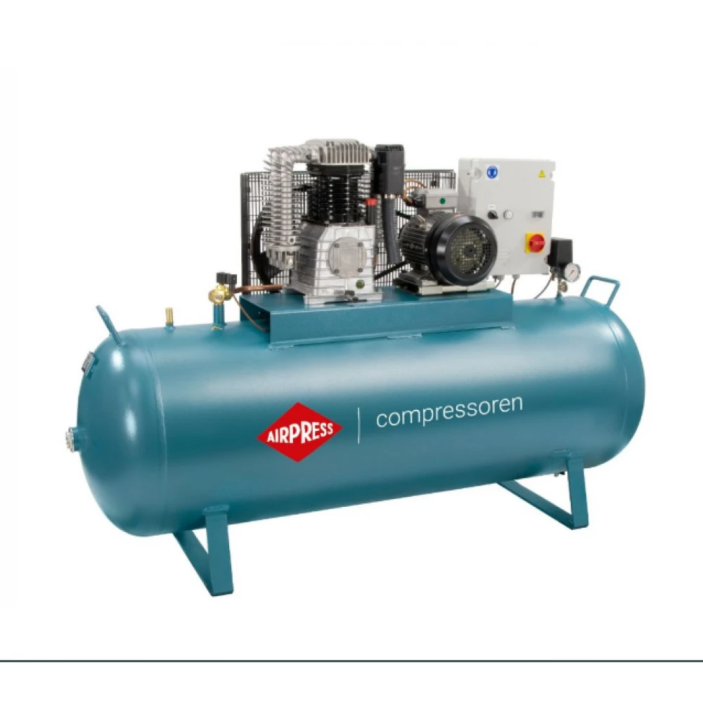 Двубутален - звезда-триъгълник компресор K 500-1000S 14 бара 7.5 HP/5.5 kW 400V 600 л./мин 500 литра 36516-N