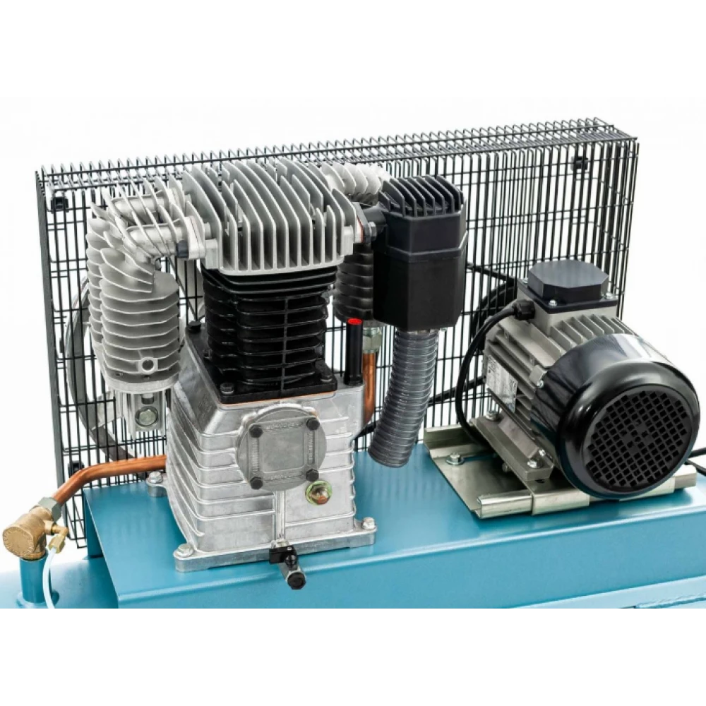Двубутален компресор K 200-450 14 бара 3 HP/2.2 kW 400V 270 л./мин. 200 литра 36520-N
