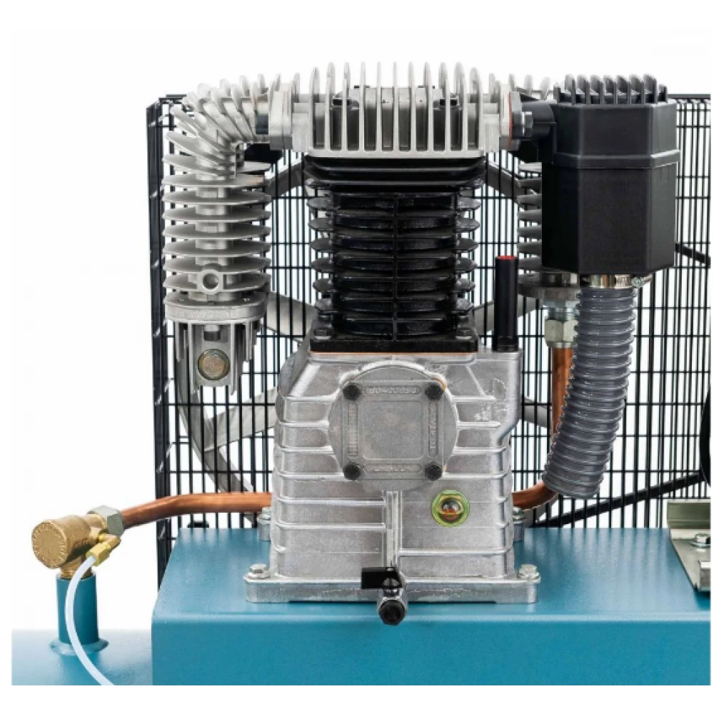 Двубутален компресор K 200-450 14 бара 3 HP/2.2 kW 400V 270 л./мин. 200 литра 36520-N
