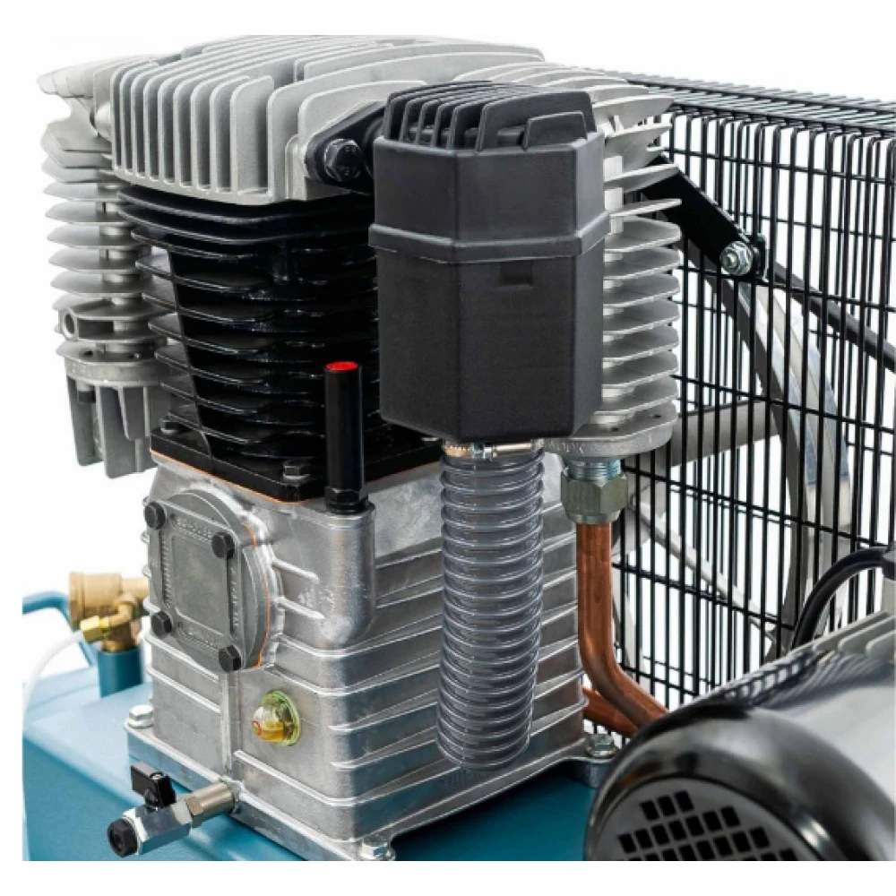 Двубутален компресор K 200-450 14 бара 3 HP/2.2 kW 400V 270 л./мин. 200 литра 36520-N