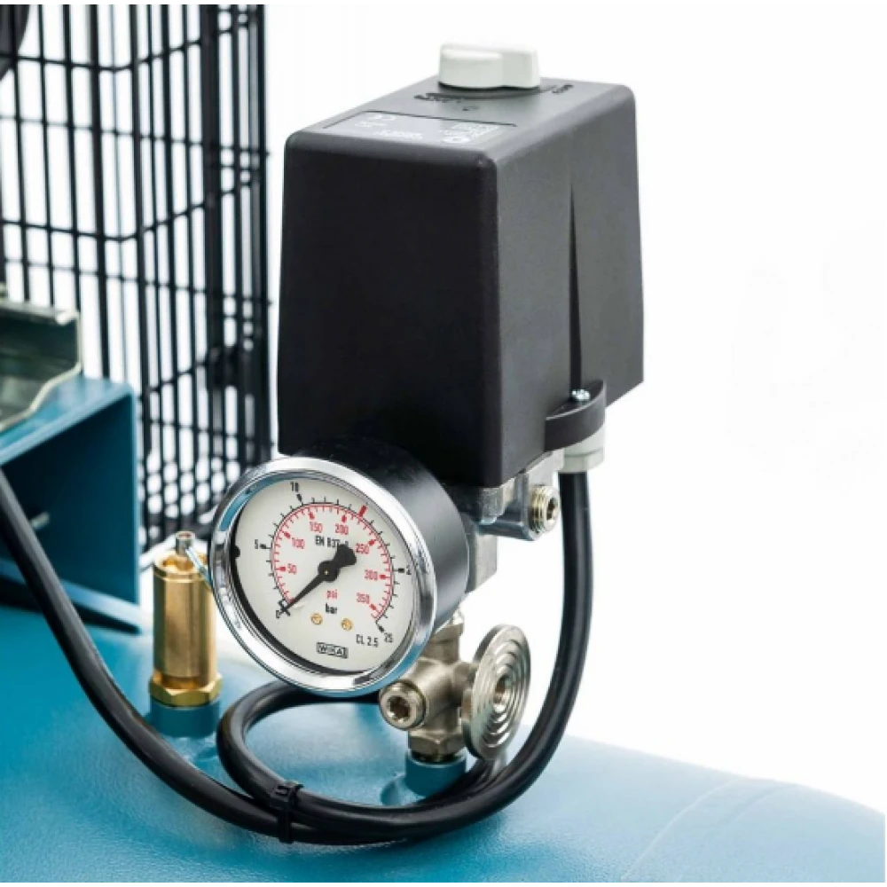 Двубутален компресор K 200-450 14 бара 3 HP/2.2 kW 400V 270 л./мин. 200 литра 36520-N