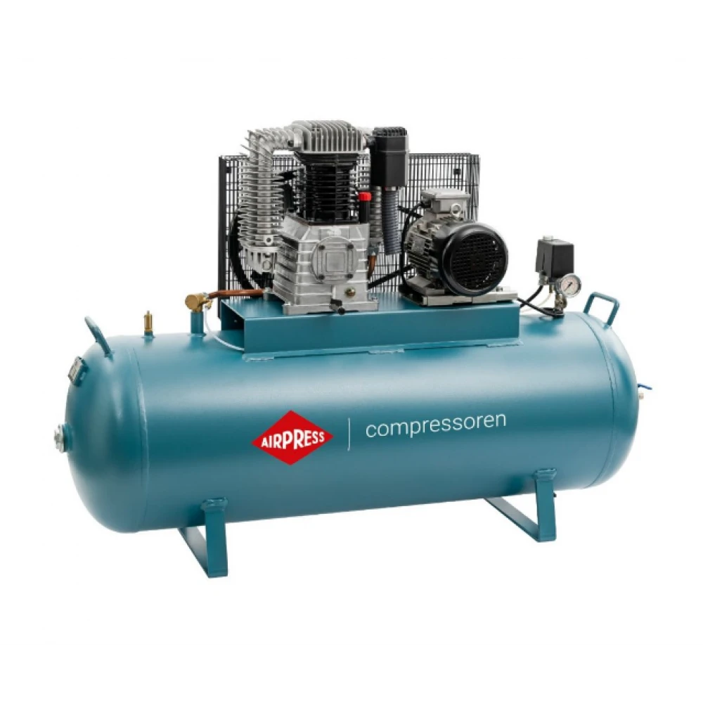 Двубутален компресор K 300-700 14 бара 5.5 HP/4 kW 400V 420 л./мин. 300 литра 36521-N