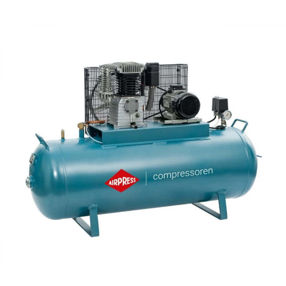 Двубутален компресор K 300-600 14 бара 4 HP/3 kW 400V 360 л./мин. 300 литра 36524-N