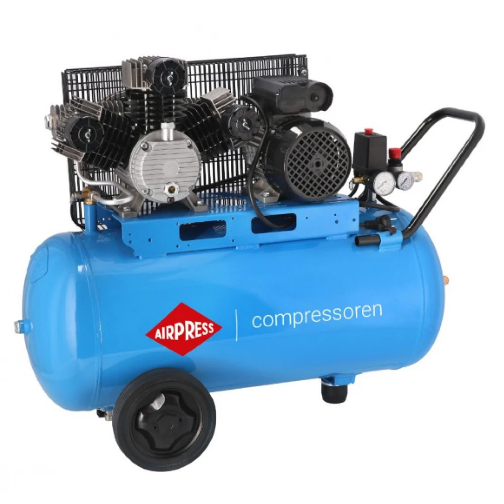 3 бутален компресор LM 100-400 10 бара 3 HP/2.2 kW 320 л./мин. 100 литра 36538-N