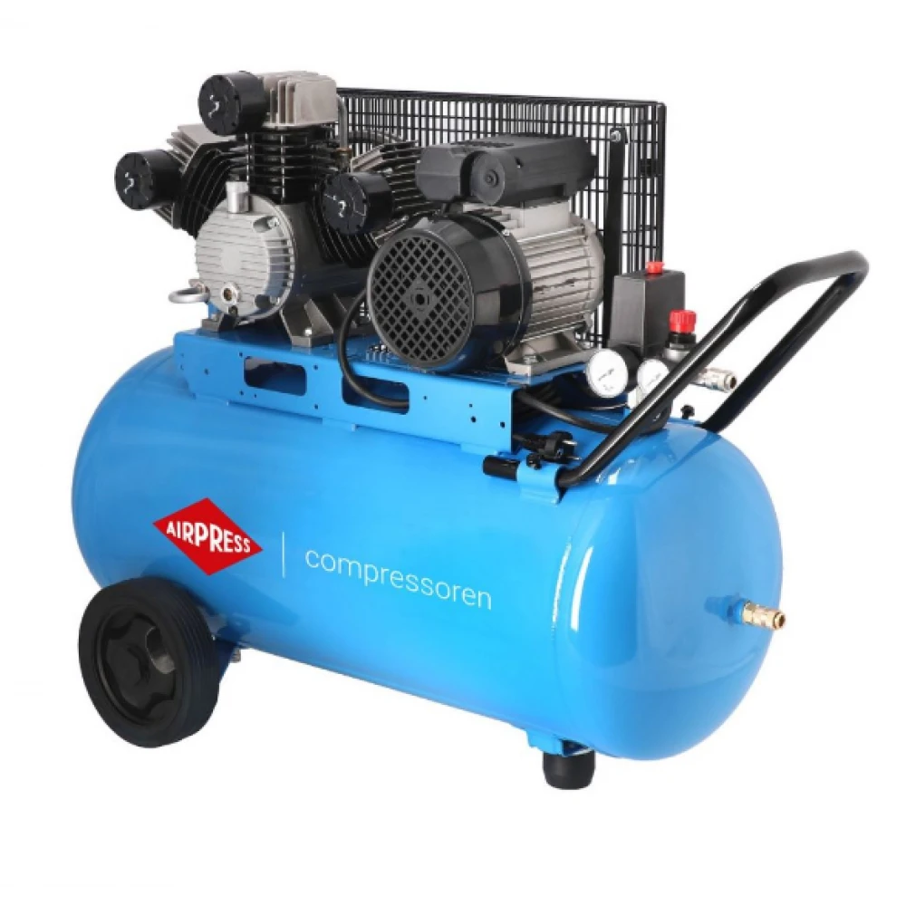 3 бутален компресор LM 100-400 10 бара 3 HP/2.2 kW 320 л./мин. 100 литра 36538-N