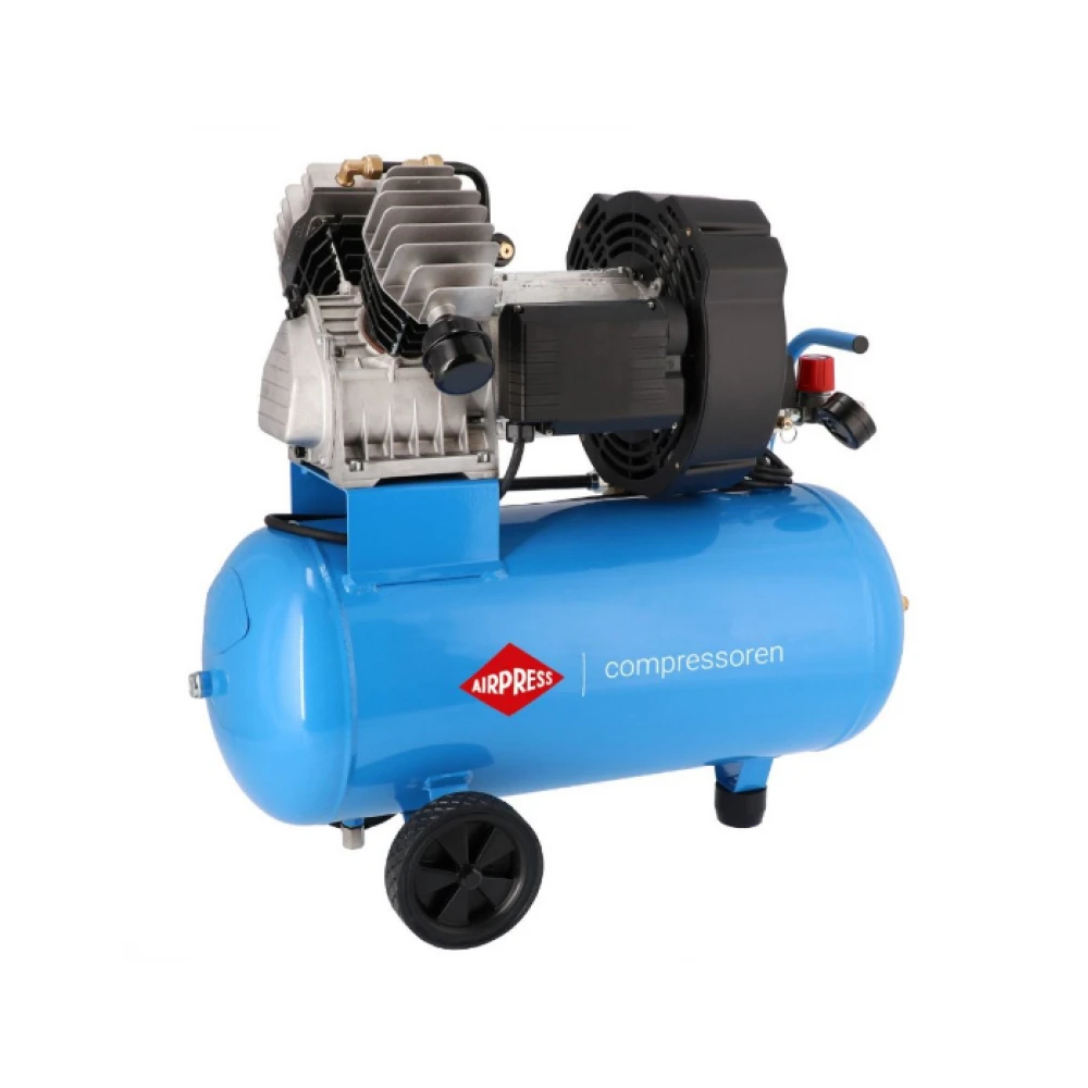 Двубутален компресор LM 50-410 10 бара 3 HP/2.2 kW 327 л./мин. 50 литра 36603