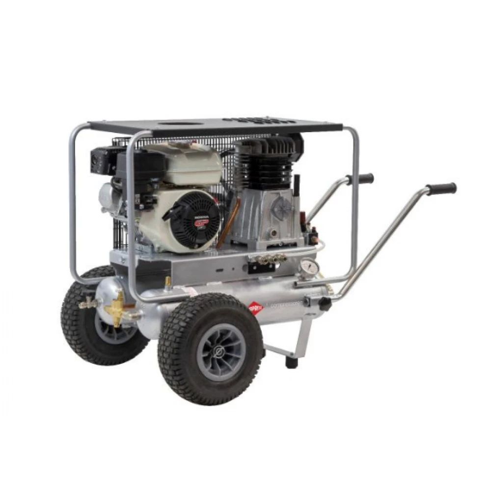 Двубутален дизелов компресор BM 17+17/550 (Honda GX270) 10 бара 8.4 HP/6.3 kW 403 л./мин. 2x17 литра 36754