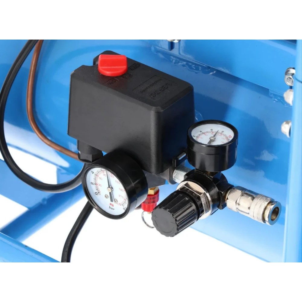 Двубутален компресор 3 HP/2.2 kW 244 л/мин. 25 литра 36826