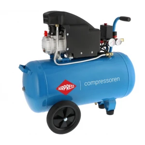 Бутален компресор HL 155-50 8 бара 1.5 HP/1.1 kW 124 л./мин. 50 литра 36830
