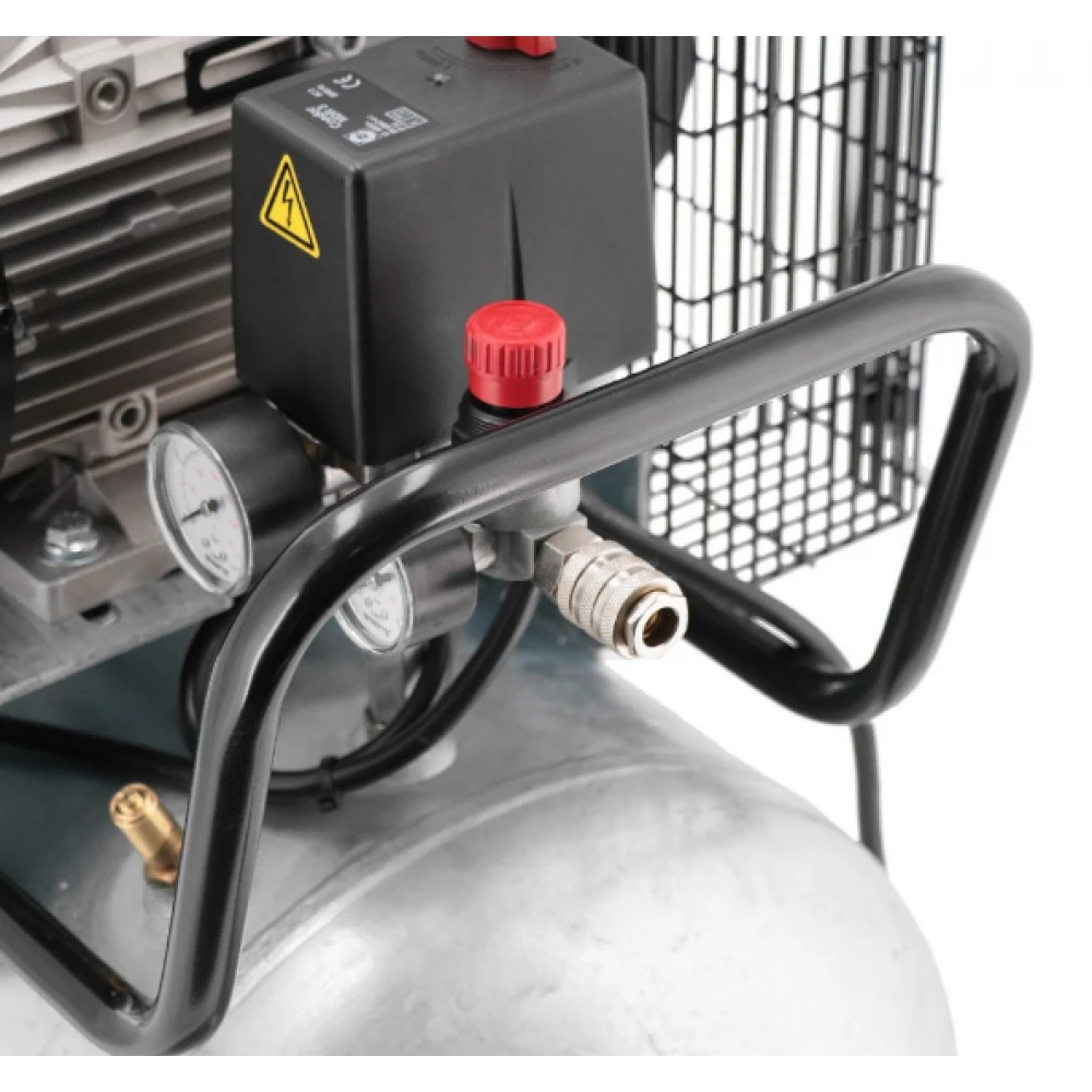 Двубутален компресор поцинкован G 700-90 Pro 11 бара 5.5 HP/4 kW 400V 530 л./мин. 90 литра 369640