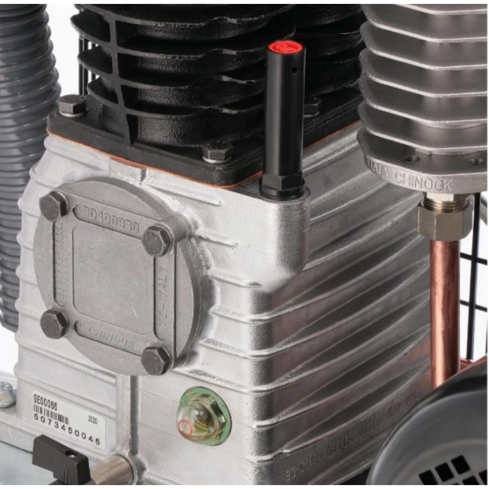 Двубутален компресор поцинкован G 625-90 Pro 10 бара 4 HP/3 kW 400V 380 л./мин. 90 литра 369669