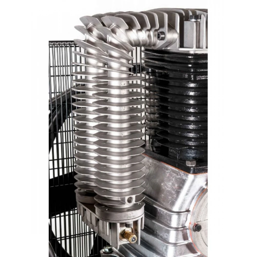 Двубутален поцинкован компресор - връзка звезда-триъгълник G 1500-500 SD Pro 14 бара 10 HP/7.5 kW 400V 686 л./мин. 500 литра 369674