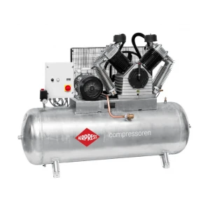 Компресор поцинкован - връзка звезда-триъгълник G 2500-500 SD Pro 11 бара 20 HP/15 kW 400V 1700 л./мин. 500 литра 369676 