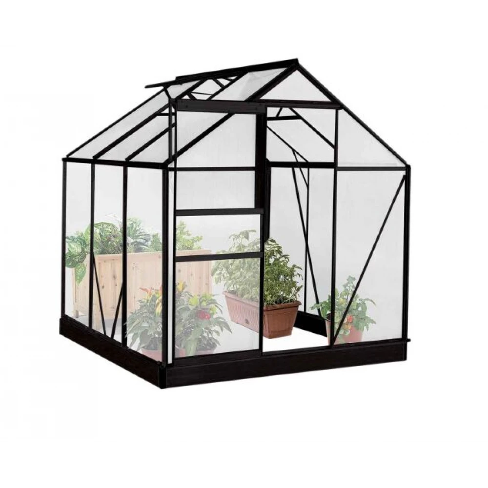 Оранжерия от поликарбонат / Парник с алуминиева рамка - BASS 85945-B