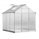 Оранжерия от поликарбонат / Парник с алуминиева BASS 85946-AL