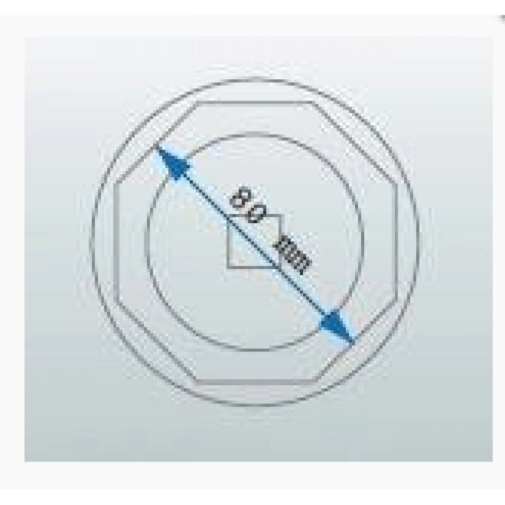 Усикена вложка / камък за камион 80мм 3/4 A-1125B